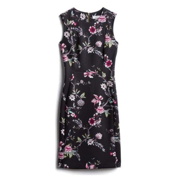 Calvin Klein Dresses & Skirts - Calvin Klein NWOT Fiona Floral Knit Scuba Dress